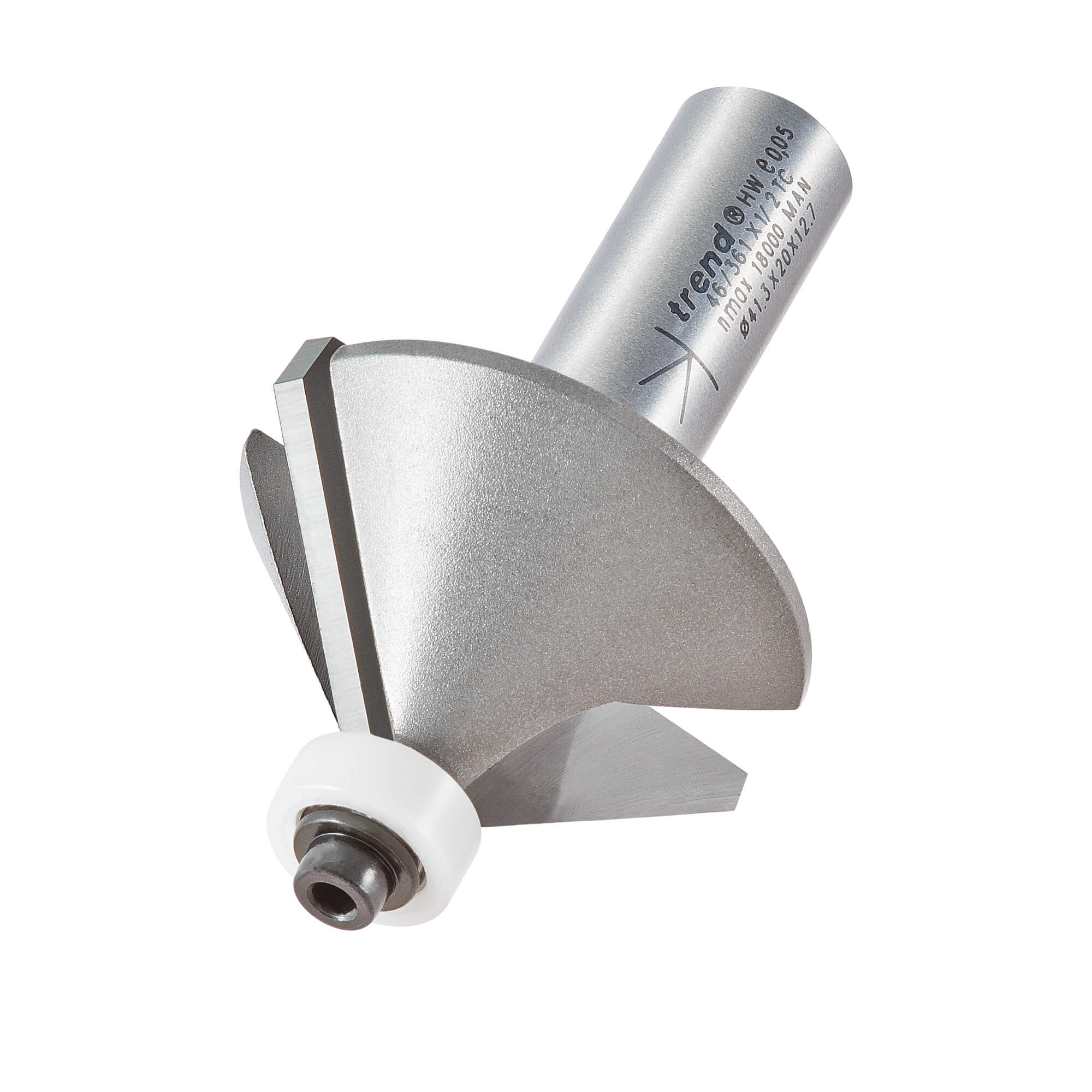 Image of Trend Chamfer Bearing Guided Router Cutter 41.3mm 20mm 1/2"