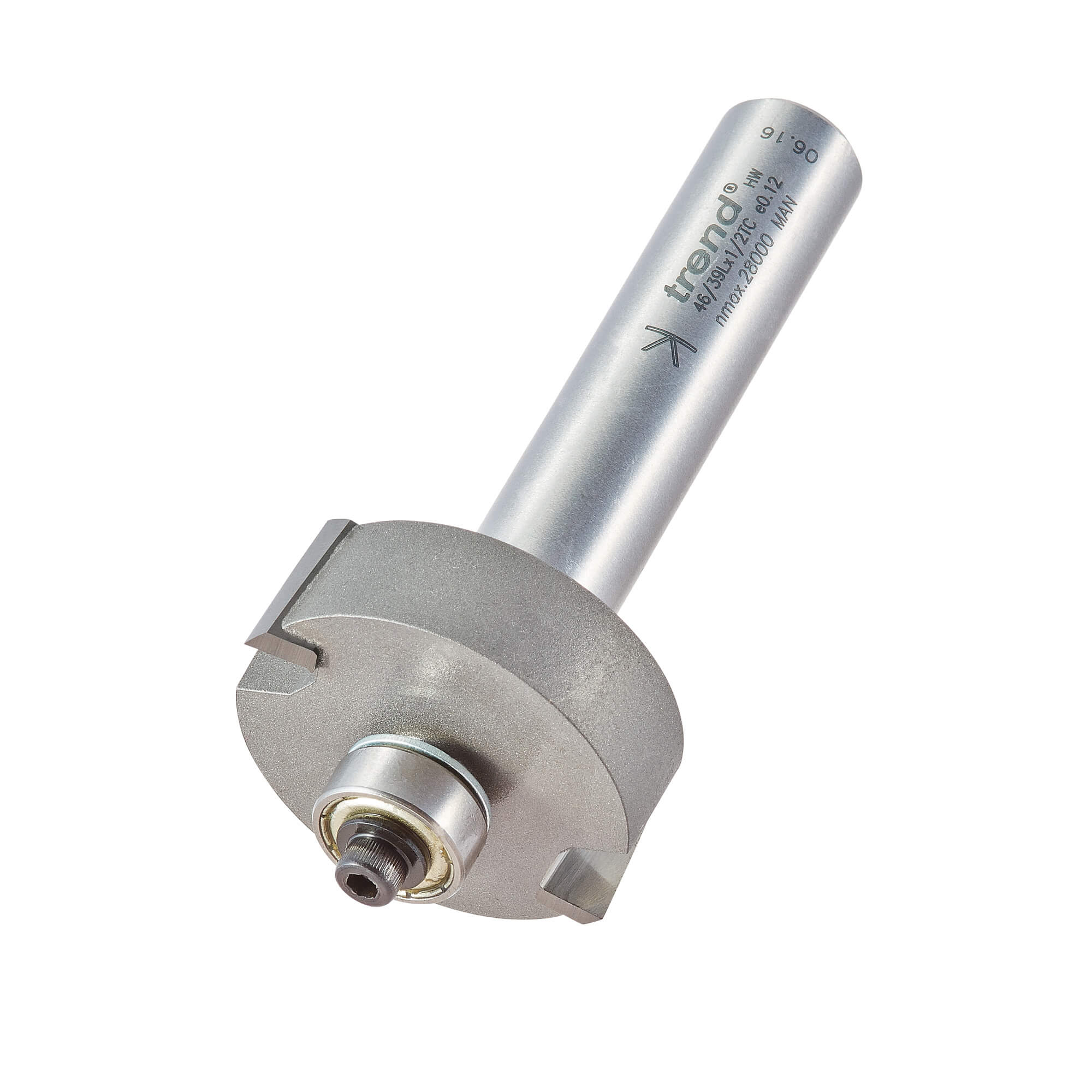 Image of Trend Bearing Guided Rebater Router Cutter 35mm 12.7mm 1/2"