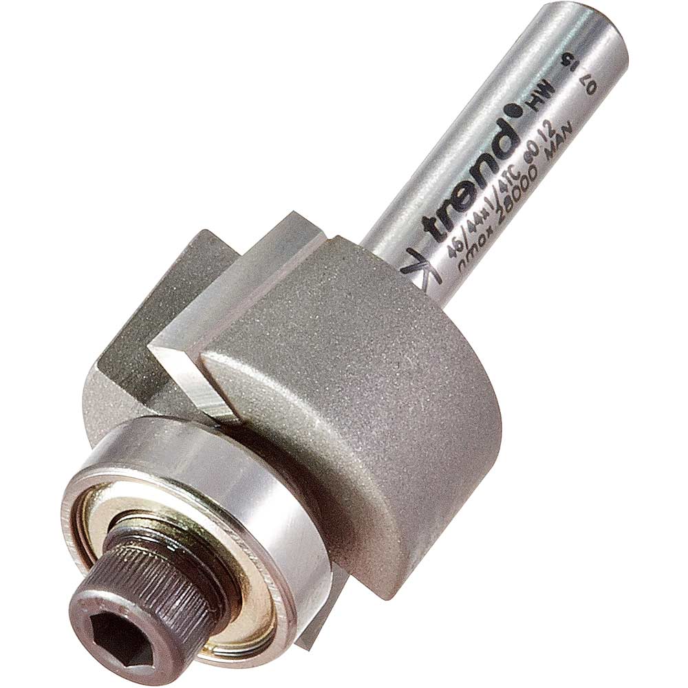 Image of Trend Bearing Guided Rebate Set Router Cutter 24mm 12.7mm 1/4"