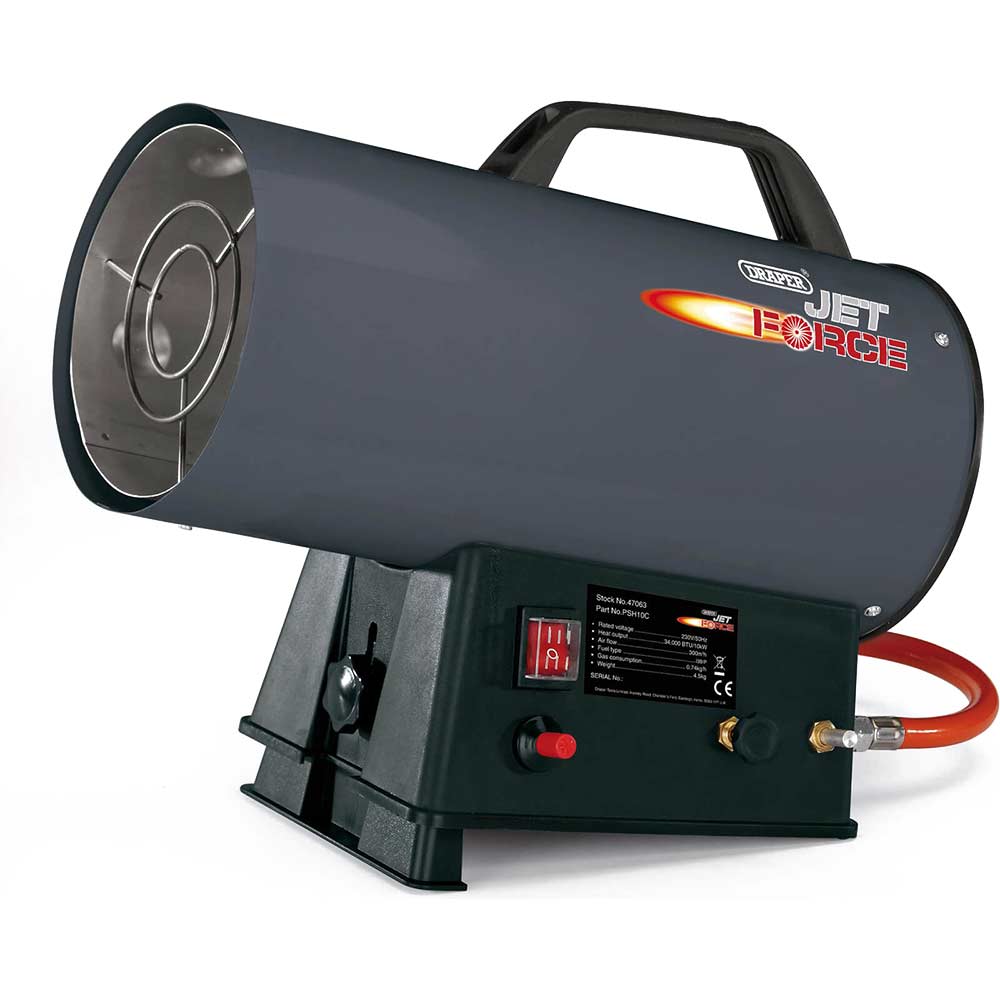 Draper PSH10C Jet Force Propane Space Heater