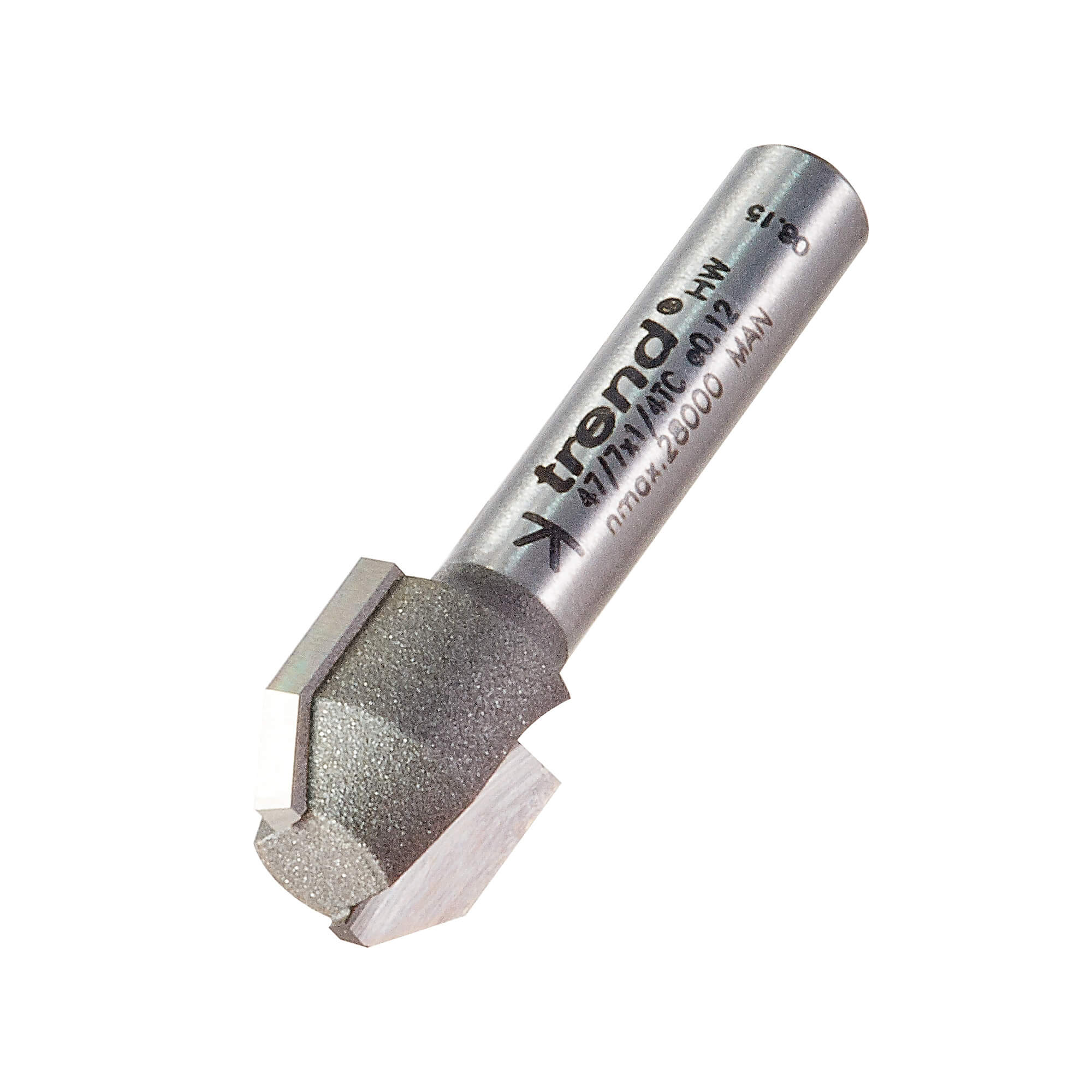 Image of Trend Combi Trimmer Router Bit 12.7mm 12.7mm 1/4"