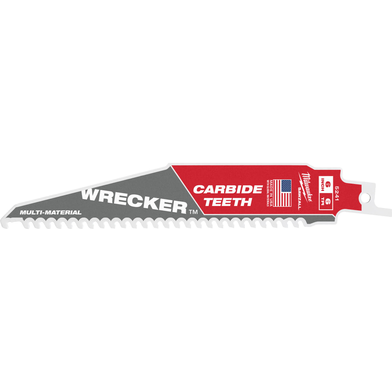 Image of Milwaukee Heavy Duty WRECKER Carbide Demolition Saw Blades 150mm Pack of 1