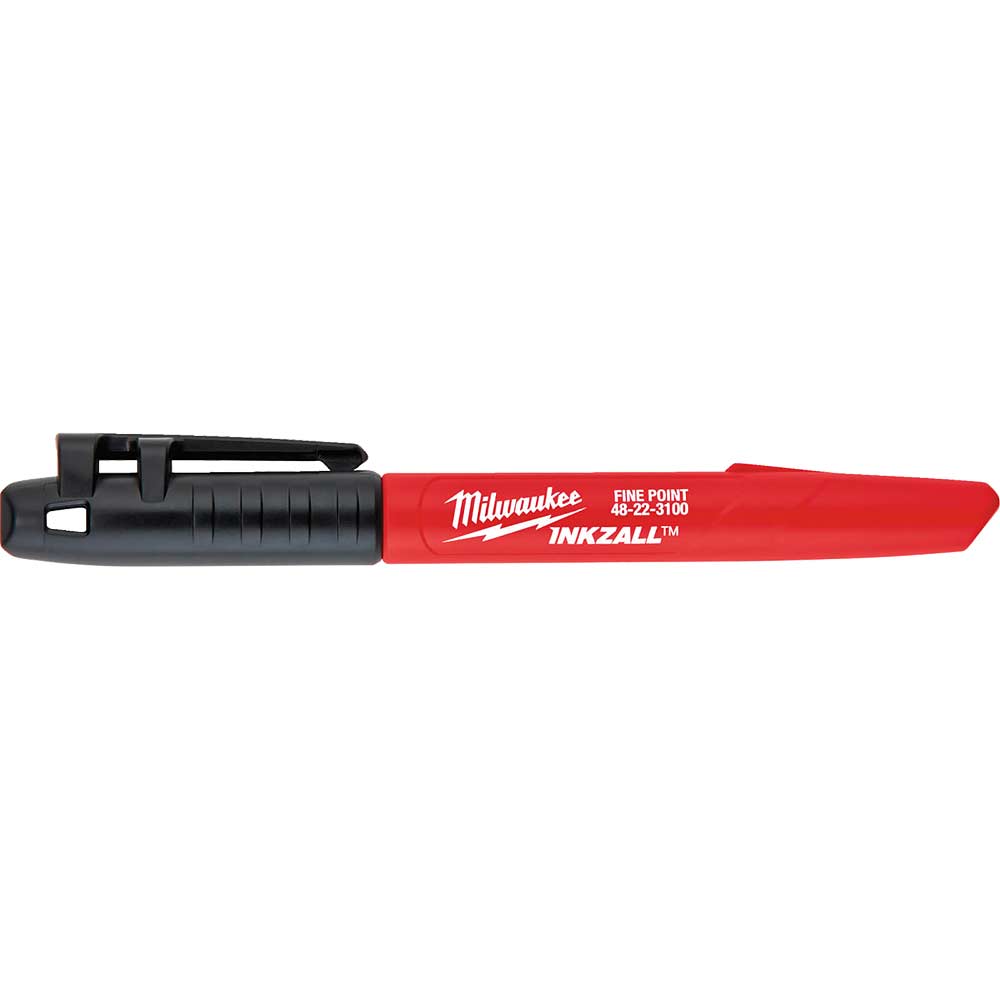 Image of Milwaukee Inkzall Fine Point Colour Marker Black