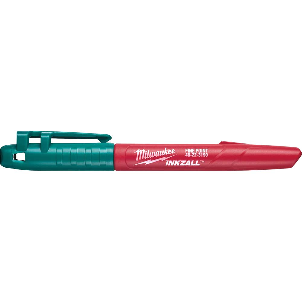 Milwaukee 4 Piece Inkzall Fine Point Colour Marker