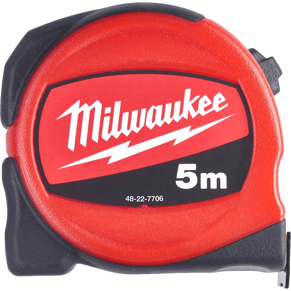 Milwaukee Slimline Tape Measure Metric 5m 25mm