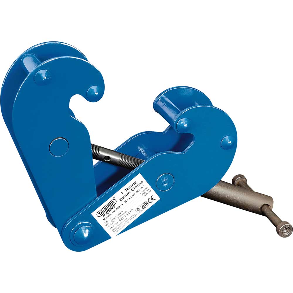 Image of Draper Expert Beam Clamp 1 Tonne