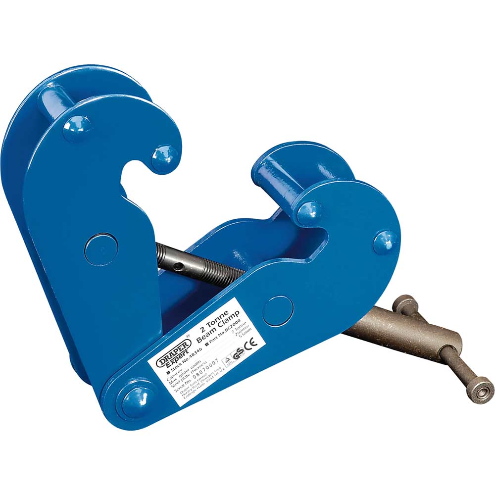 Image of Draper Expert Beam Clamp 2 Tonne