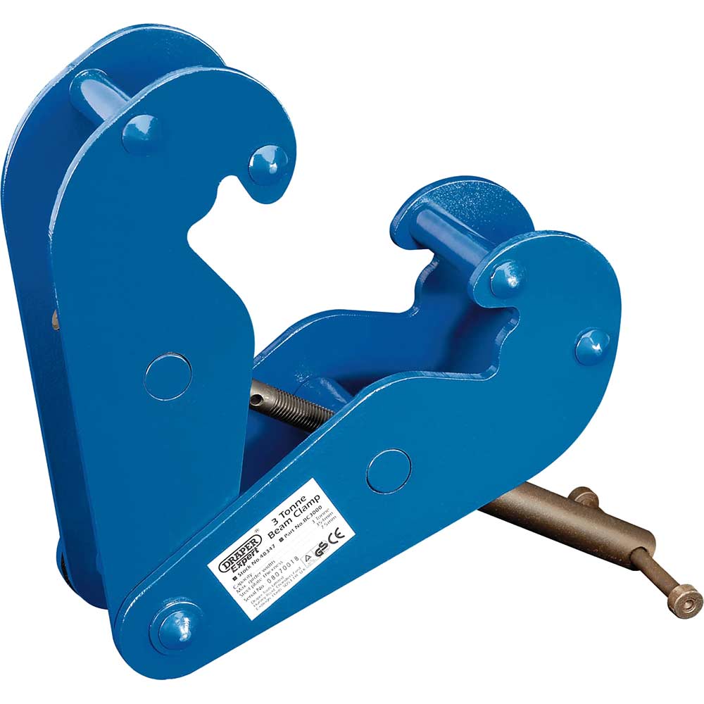 Draper Expert Beam Clamp 3 Tonne