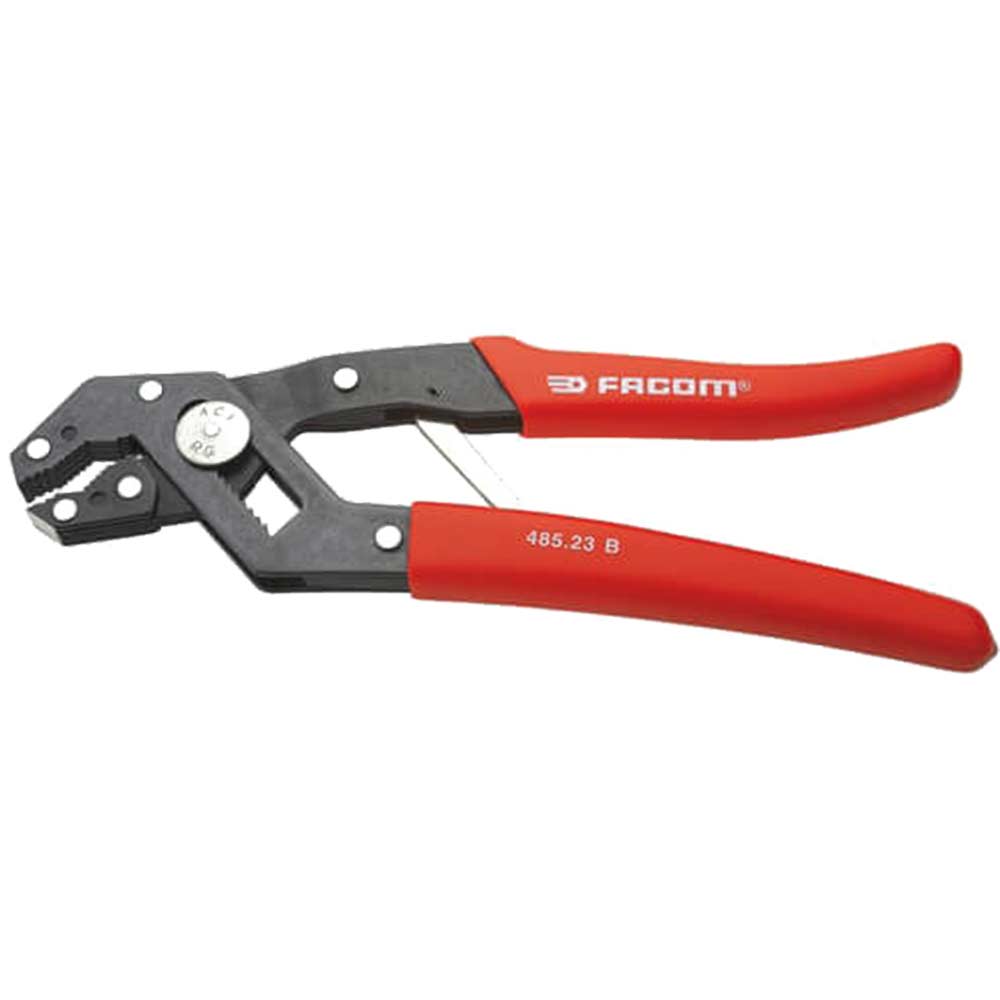 Image of Facom Robogrip Self Adjusting One Hand Slip Joint Pliers 180mm