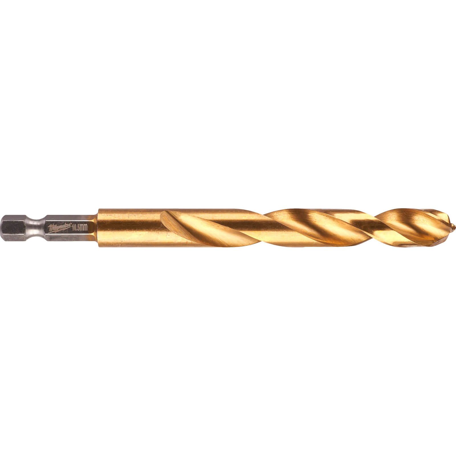 Image of Milwaukee HSS-G Shockwave Drill Bit 10.5mm Pack of 1