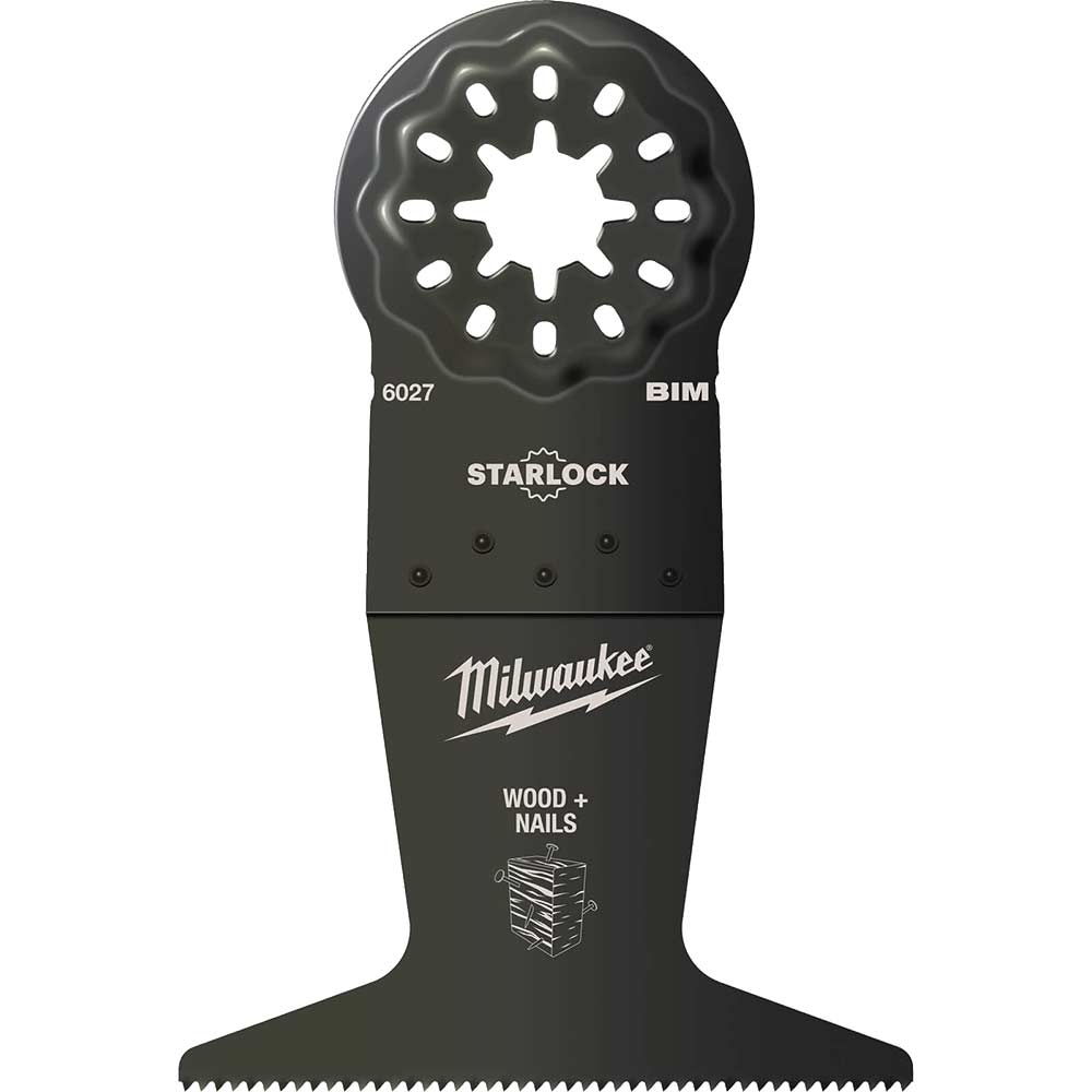 Image of Milwaukee Bi-Metal Starlock Oscillating Multi Tool Plunge Saw Blade 65mm Pack of 1