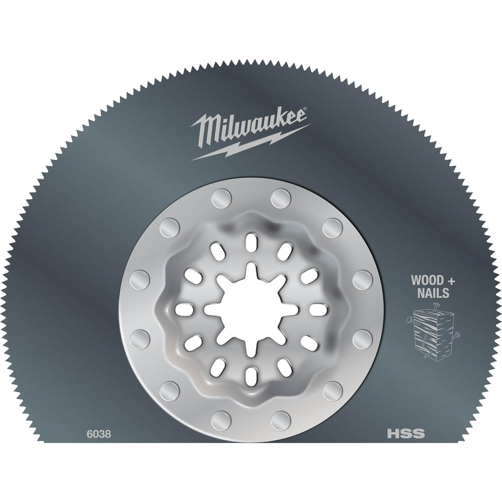 Image of Milwaukee Oscillating Multi Tool Segment Saw Blade 85mm Pack of 1