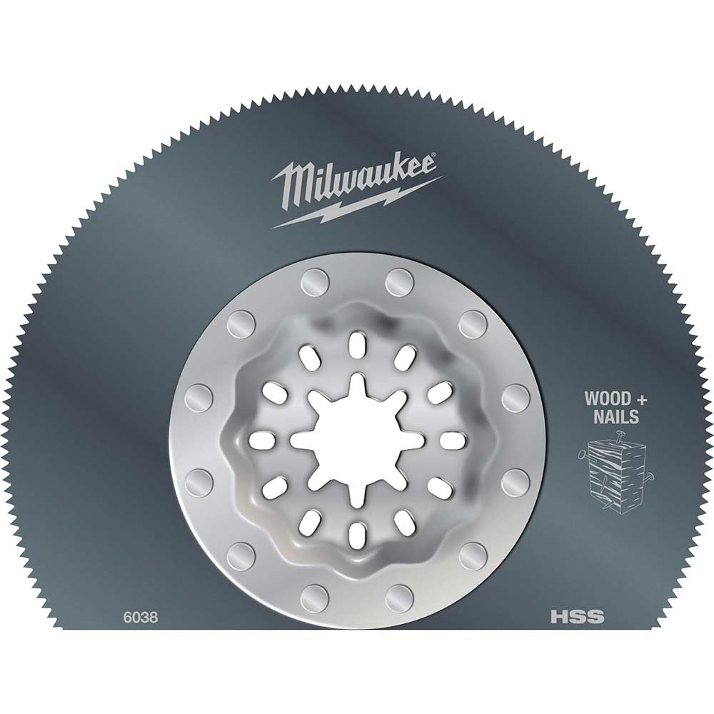 Milwaukee Oscillating Multi Tool Segment Saw Blade 85mm Pack of 1