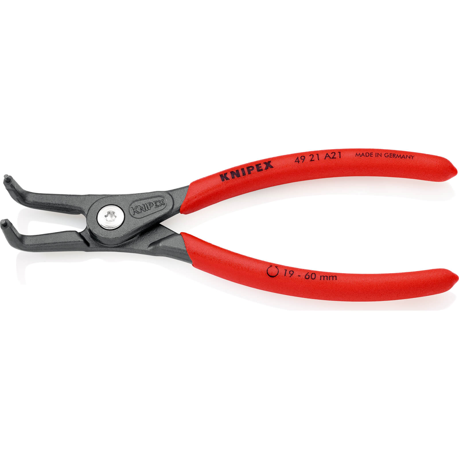 Image of Knipex 49 21 External 90 Degree Precision Circlip Pliers 19mm - 60mm