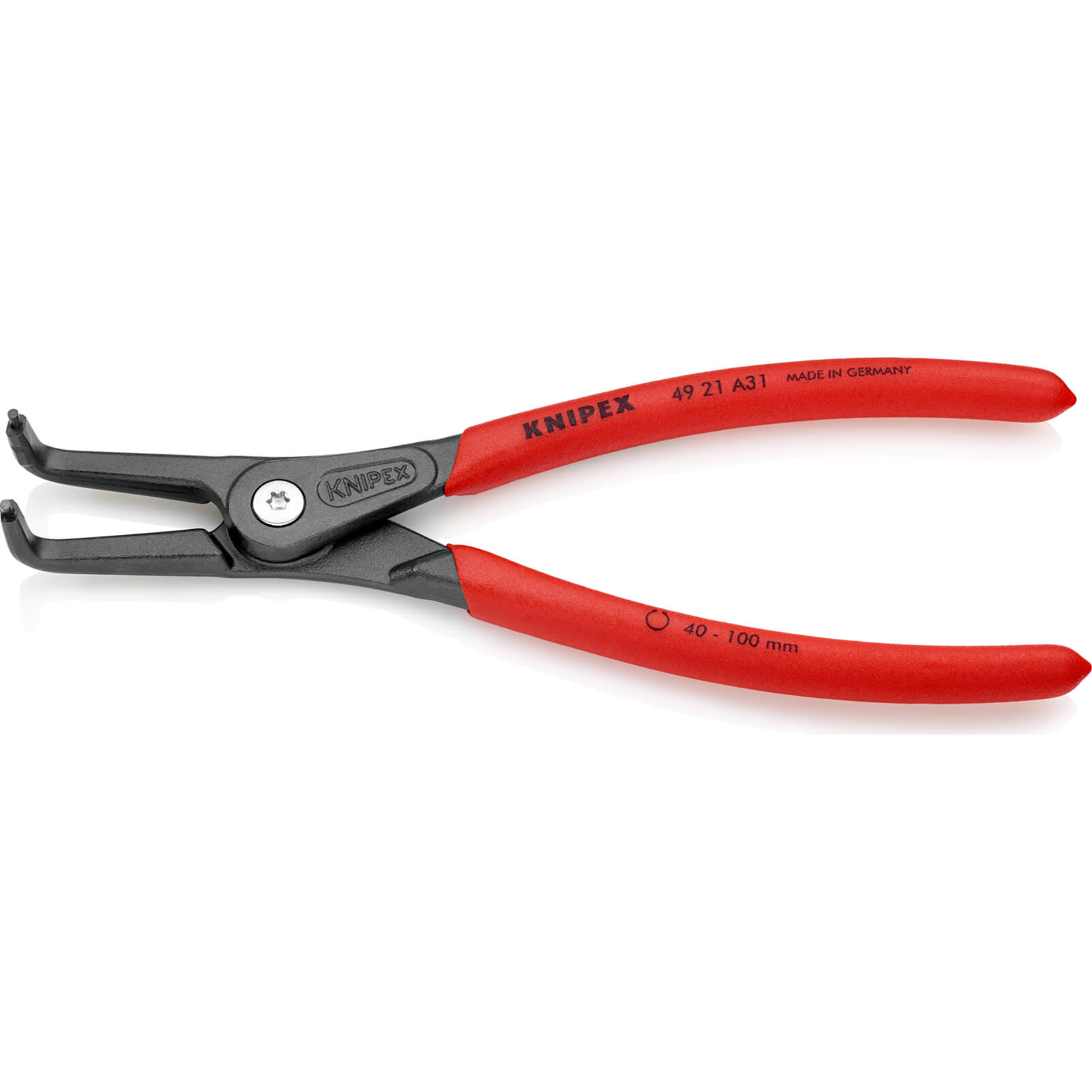 Image of Knipex 49 21 External 90 Degree Precision Circlip Pliers 40mm - 100mm