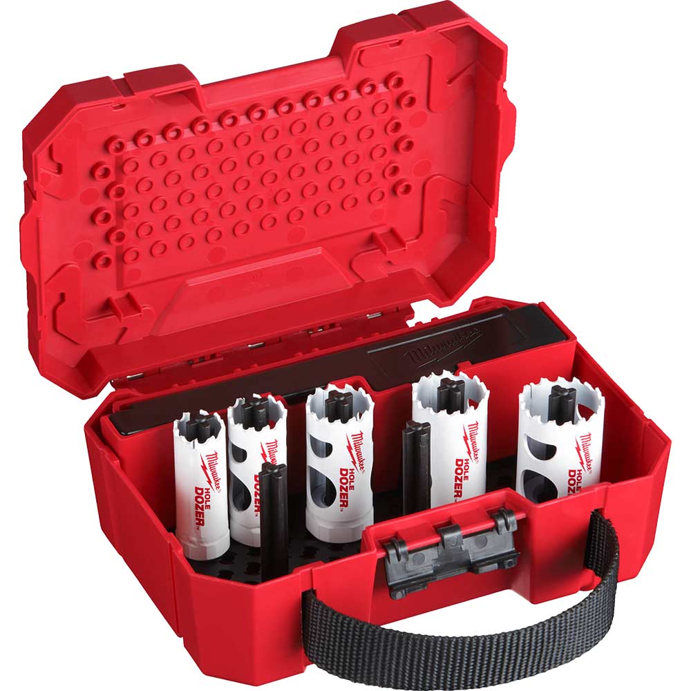 Image of Milwaukee 7 Piece Hole Dozer Bi-Metal Holesaw Set