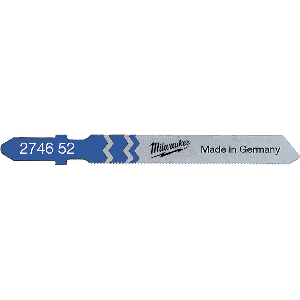 Milwaukee T118G Metal Cutting Jigsaw Blades Pack of 5