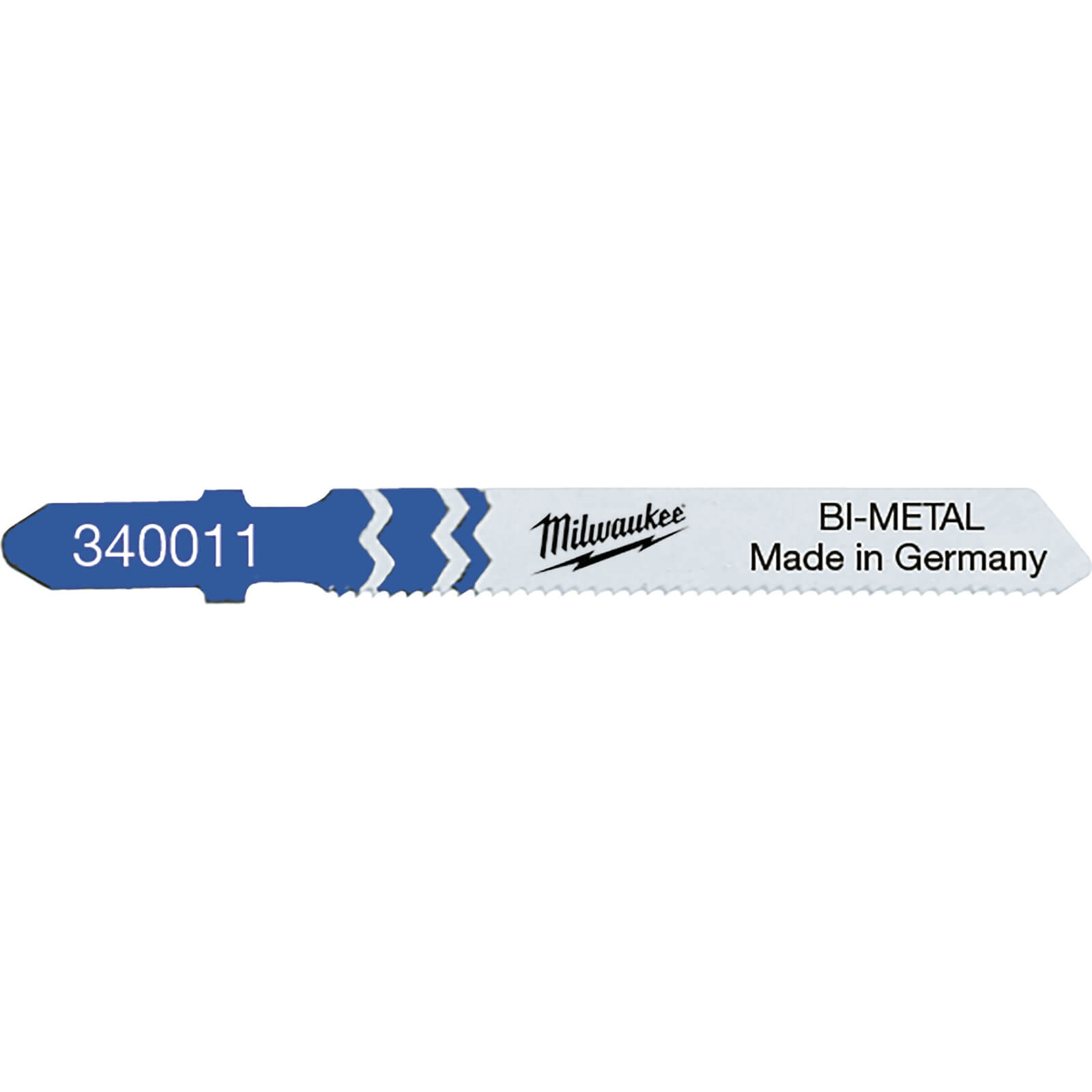 Image of Milwaukee T118AF Metal Cutting Bi-Metal Jigsaw Blades Pack of 5