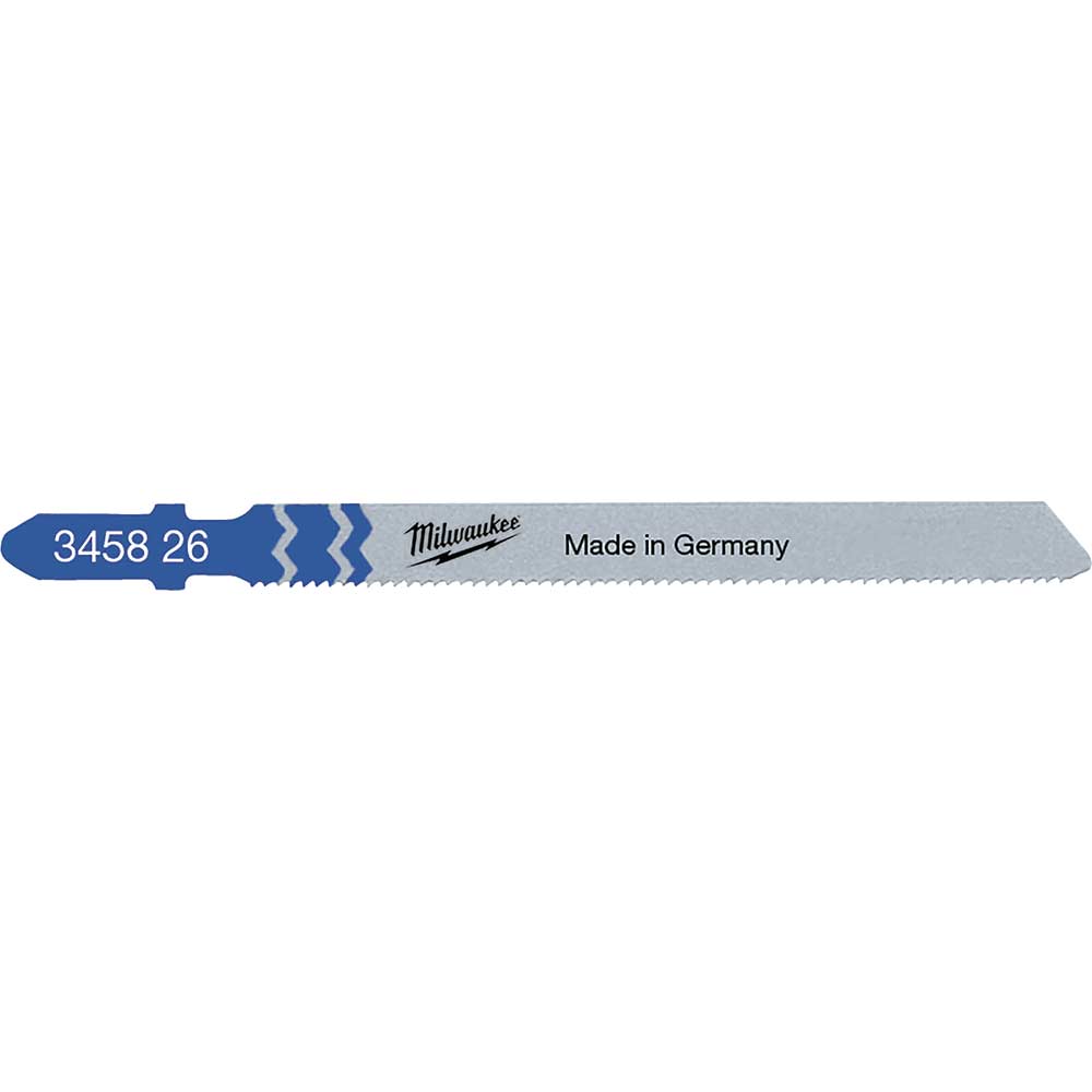 Milwaukee T118A Metal Cutting Jigsaw Blades Pack of 5