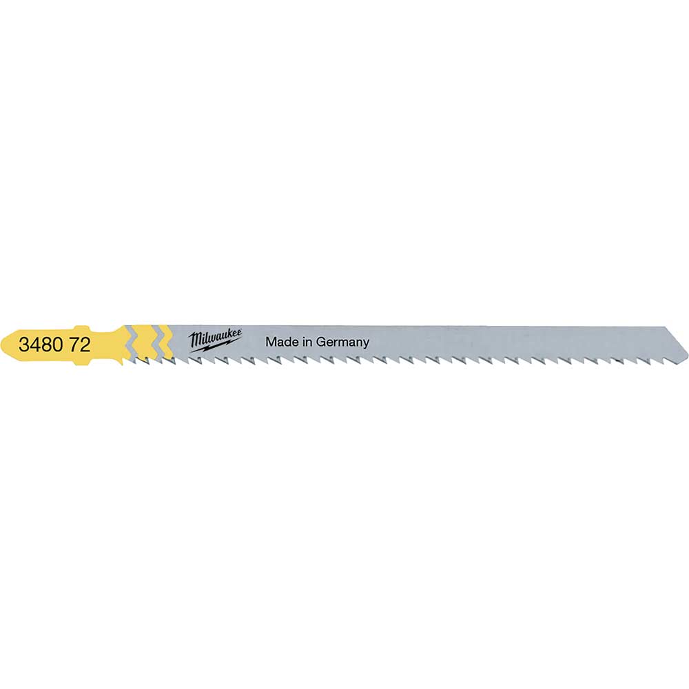 Milwaukee T101BR Down Cut Kitchen Worktops Cutting Jigsaw Blades Pack of 5