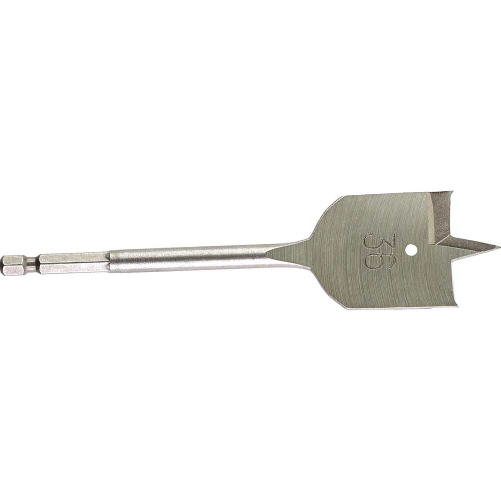 Milwaukee Hex Shank Flat Drill Bit 36mm 160mm Pack of 1
