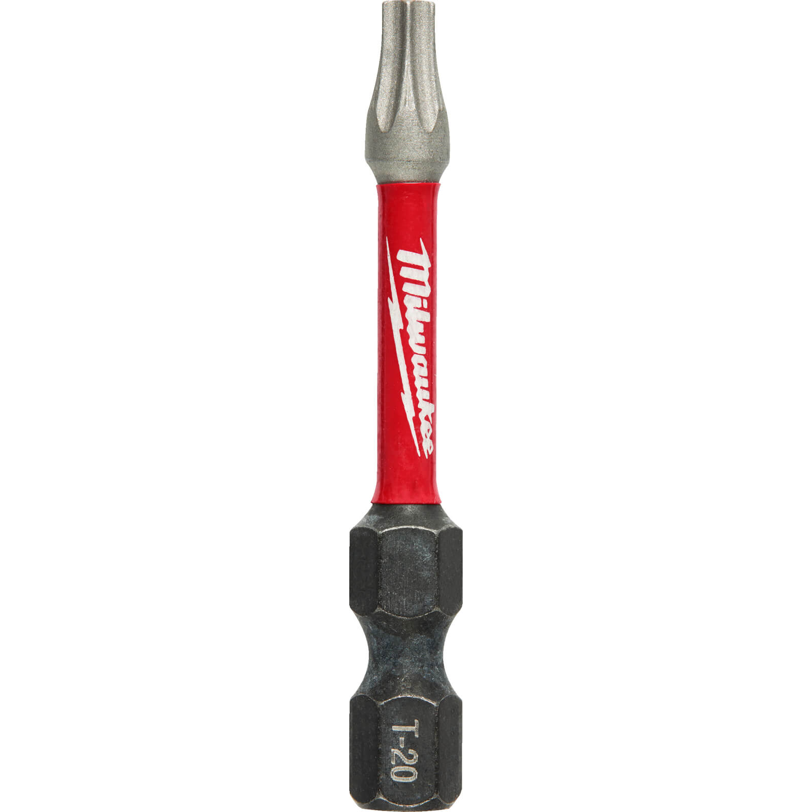 Image of Milwaukee Shockwave Impact Duty Torx Screwdriver Bits TX20 50mm Pack of 1