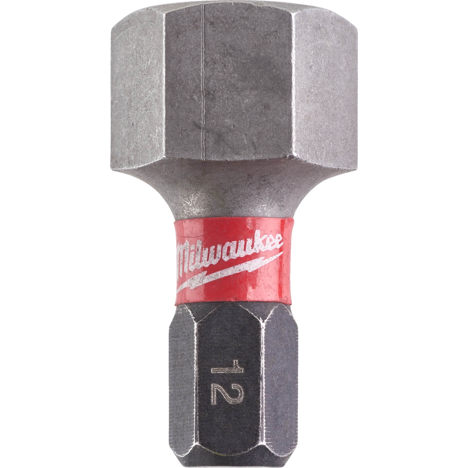 Photos - Bits / Sockets Milwaukee Shockwave Impact Duty Hex Screwdriver Bits Hex 12mm 25mm Pack of 