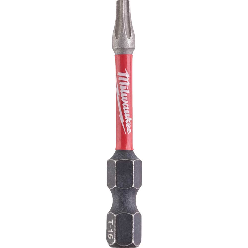 Milwaukee Shockwave Impact Duty Torx Screwdriver Bits TX15 50mm Pack of 1