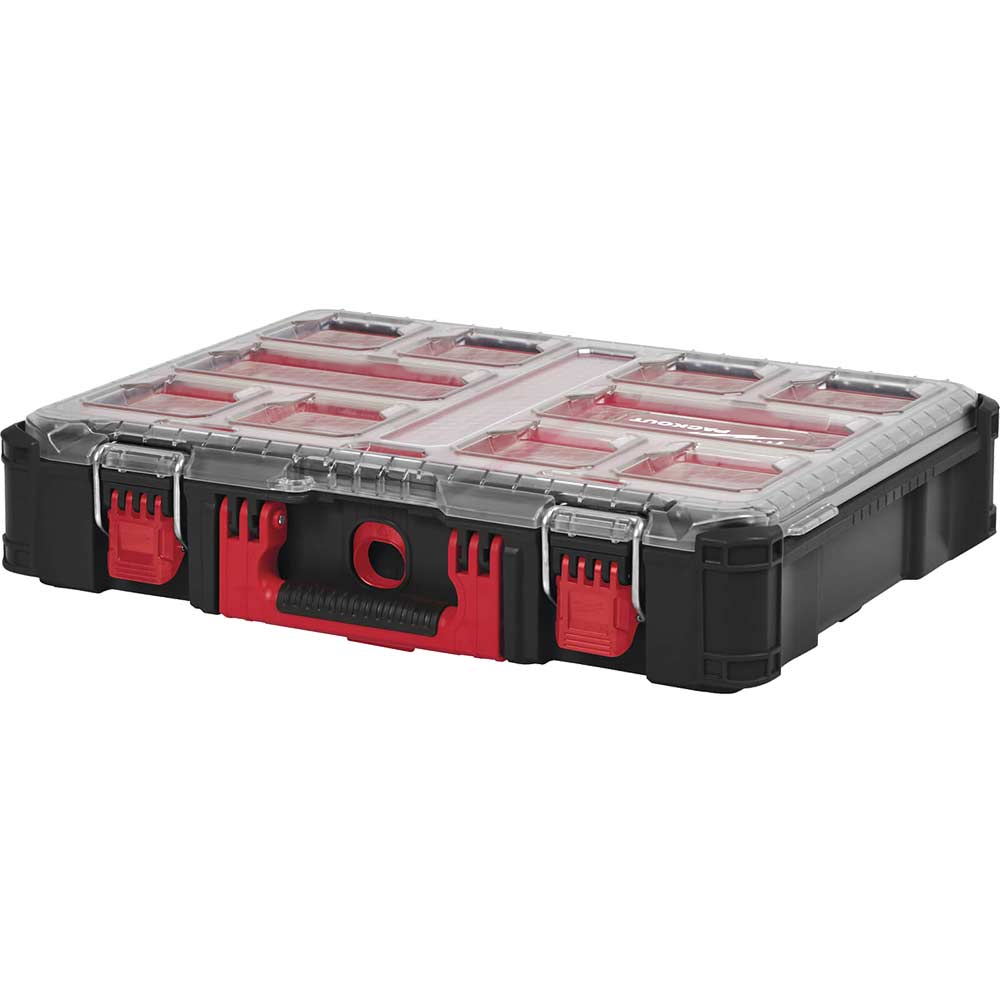 Image of Milwaukee Packout 10 Compartment Organiser Case