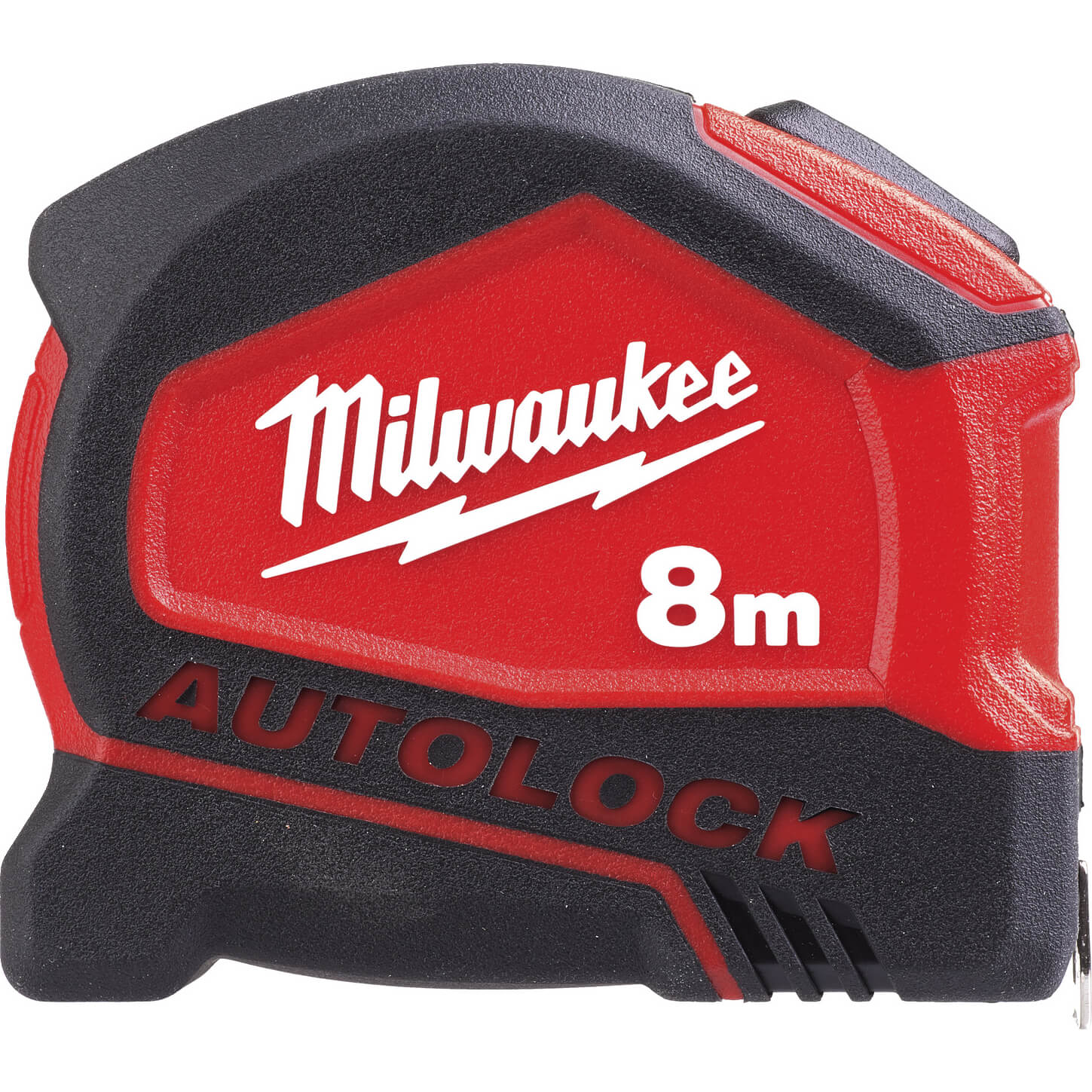 Image of Milwaukee Autolock Tape Measure Imperial & Metric 26ft / 8m 25mm