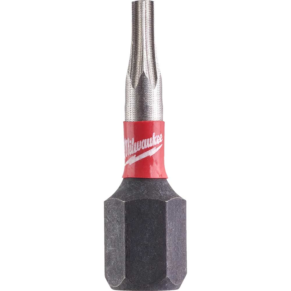 Photos - Bits / Sockets Milwaukee Shockwave Impact Duty Torx Screwdriver Bits TX8 25mm Pack of 2 4 