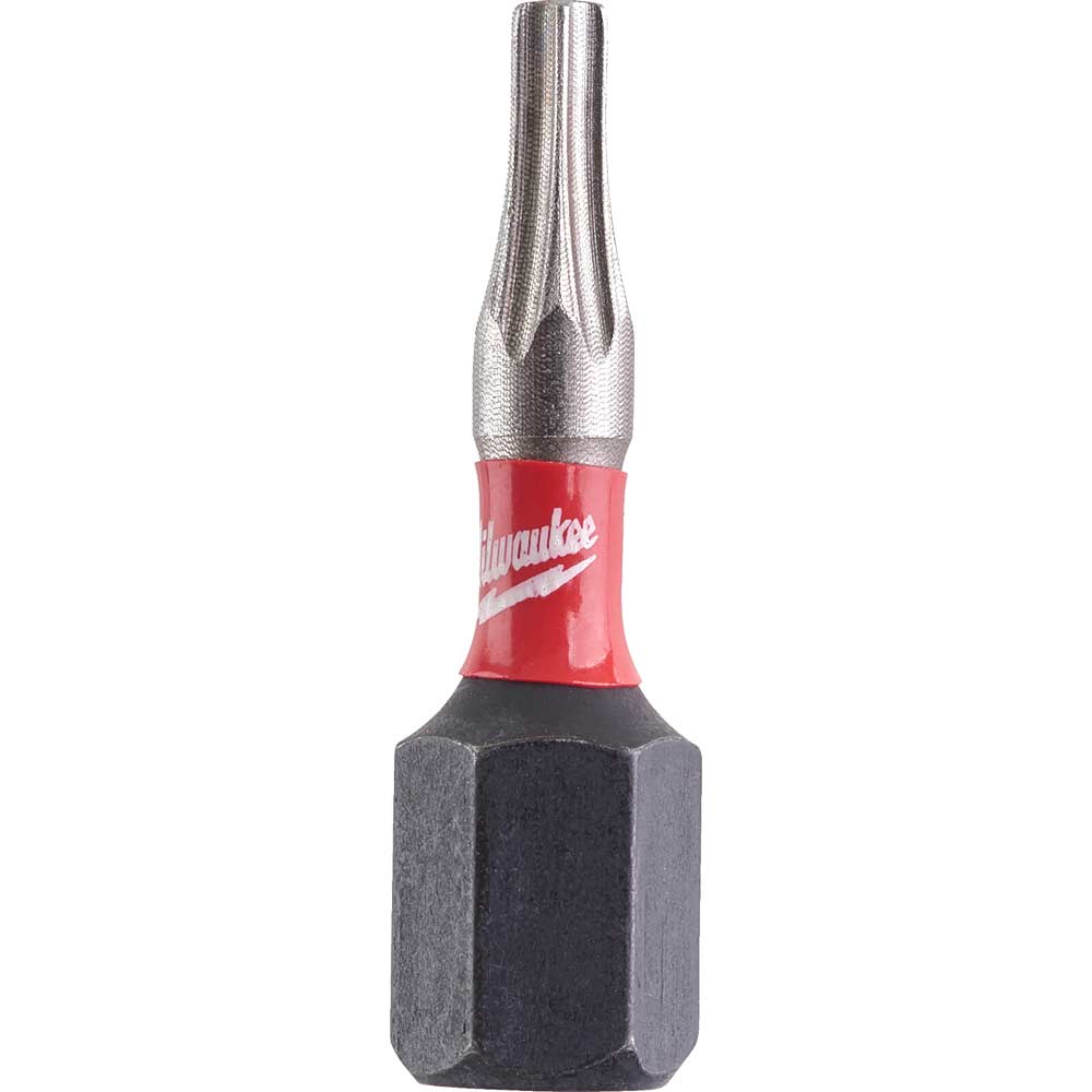 Photos - Bits / Sockets Milwaukee Shockwave Impact Duty Torx Screwdriver Bits TX9 25mm Pack of 2 4 