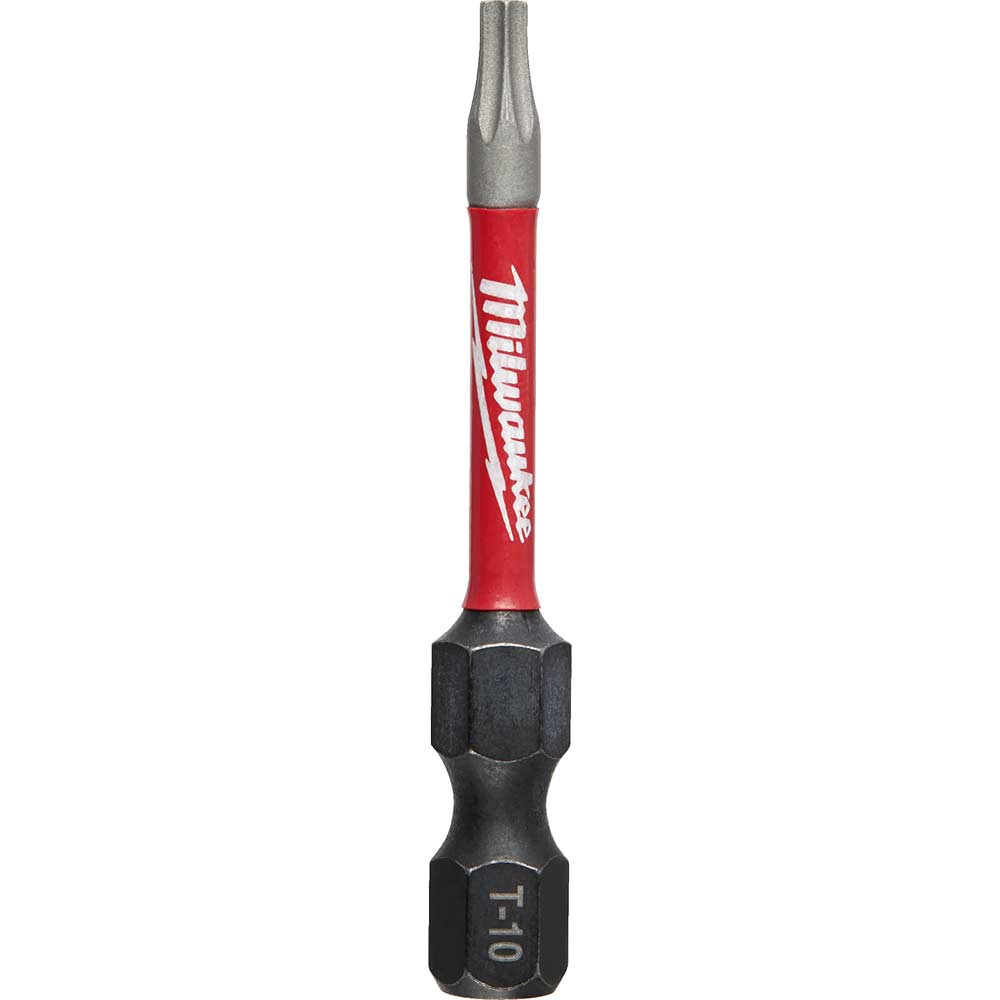 Milwaukee Shockwave Impact Duty Torx Screwdriver Bits TX10 50mm Pack of 1