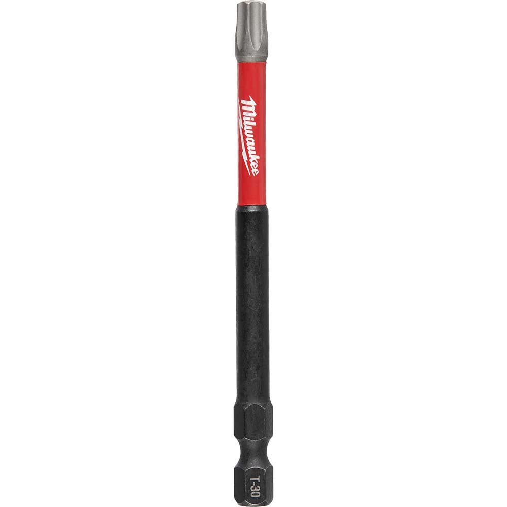 Milwaukee Shockwave Impact Duty Torx Screwdriver Bits TX30 90mm Pack of 1
