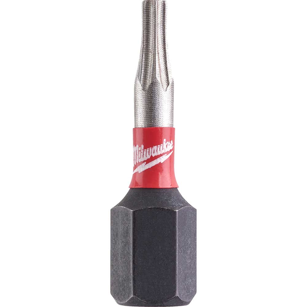 Photos - Bits / Sockets Milwaukee Shockwave Impact Duty Security Torx Screwdriver Bits TXBO8 25mm 