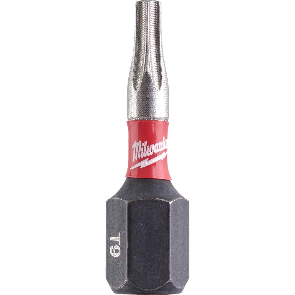 Photos - Bits / Sockets Milwaukee Shockwave Impact Duty Security Torx Screwdriver Bits TXBO9 25mm 