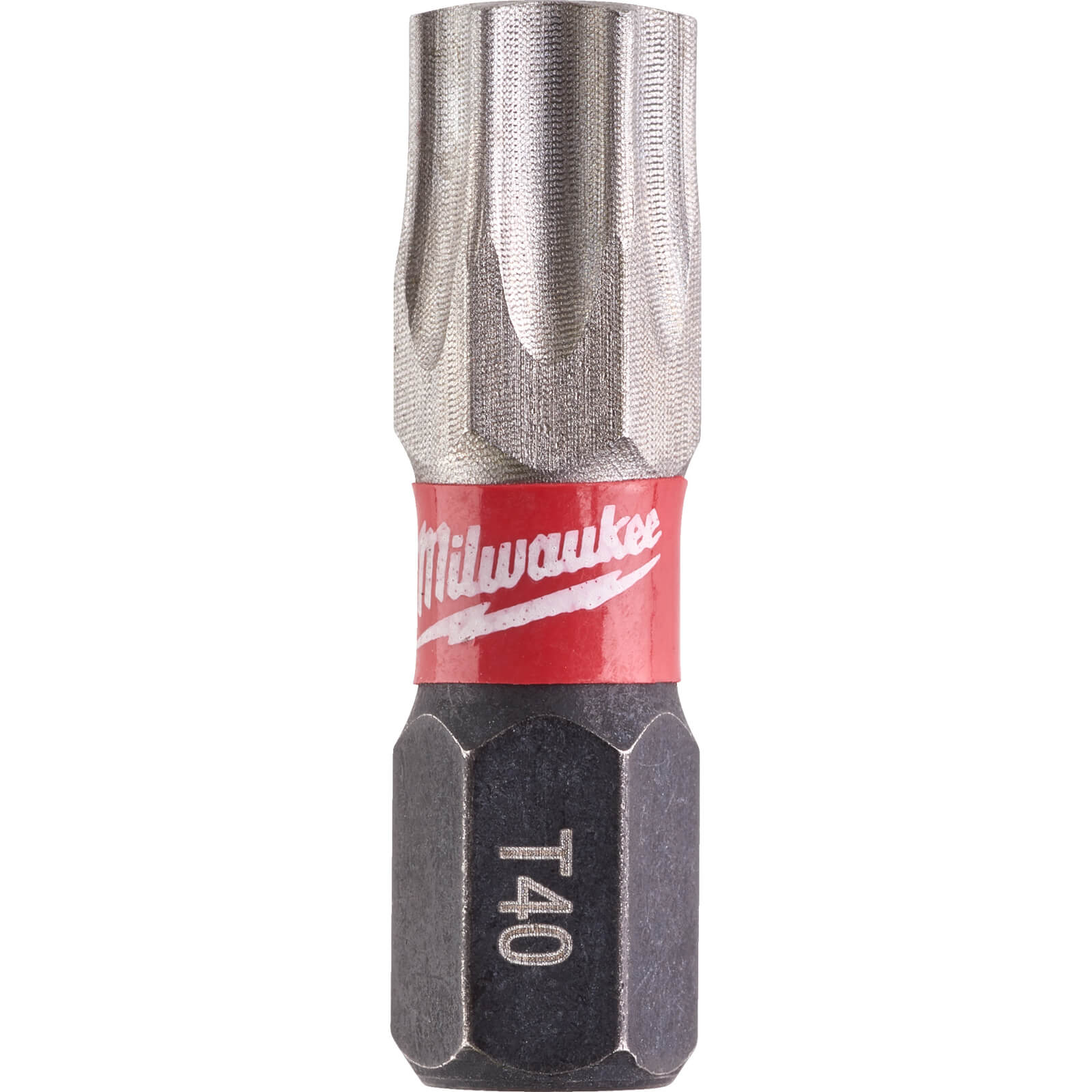 Image of Milwaukee Shockwave Impact Duty Security Torx Screwdriver Bits TX BO40 25mm Pack of 2