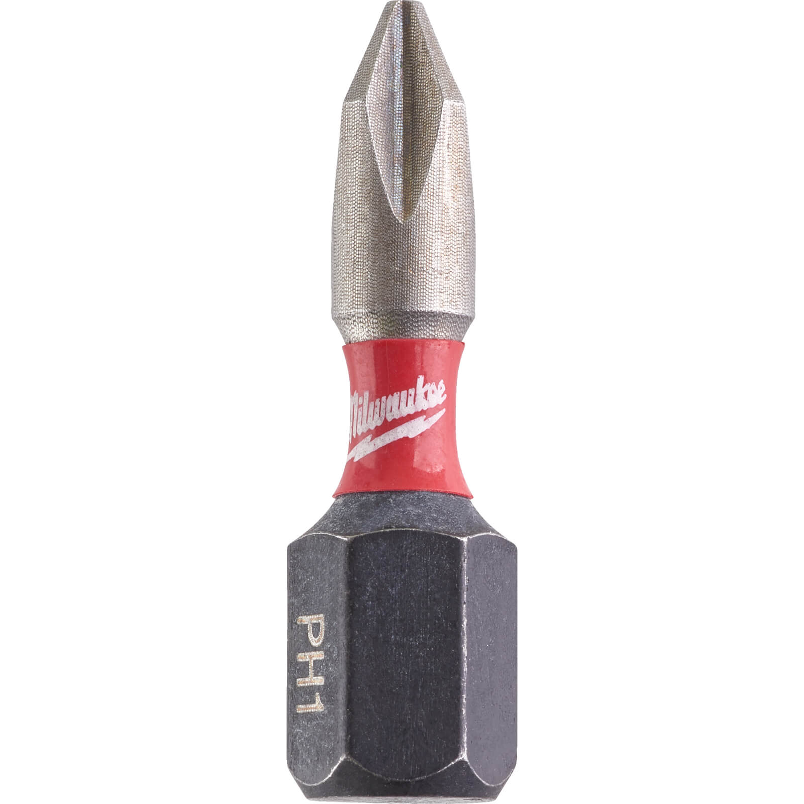 Image of Milwaukee Shockwave Impact Duty Phillips Screwdriver Bits PH1 25mm Pack of 2