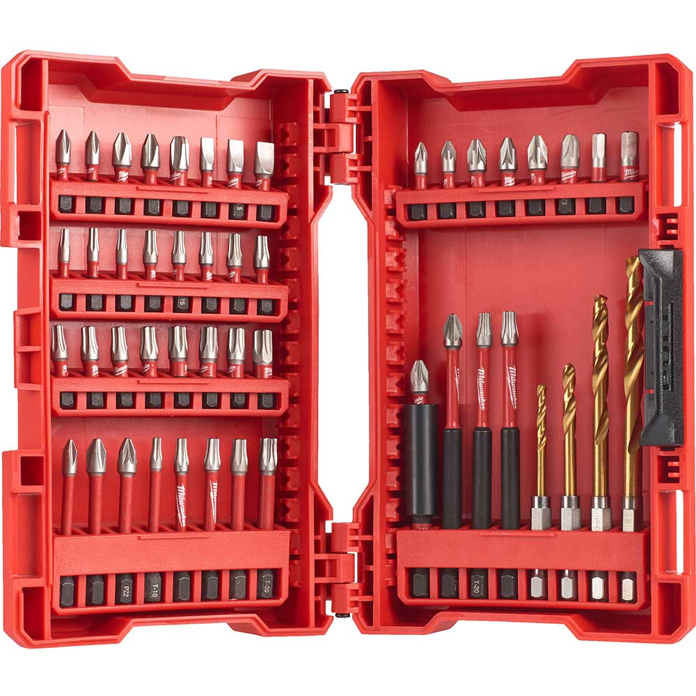 Image of Milwaukee 49 Piece Shockwave Impact Screwdriver Bit Set