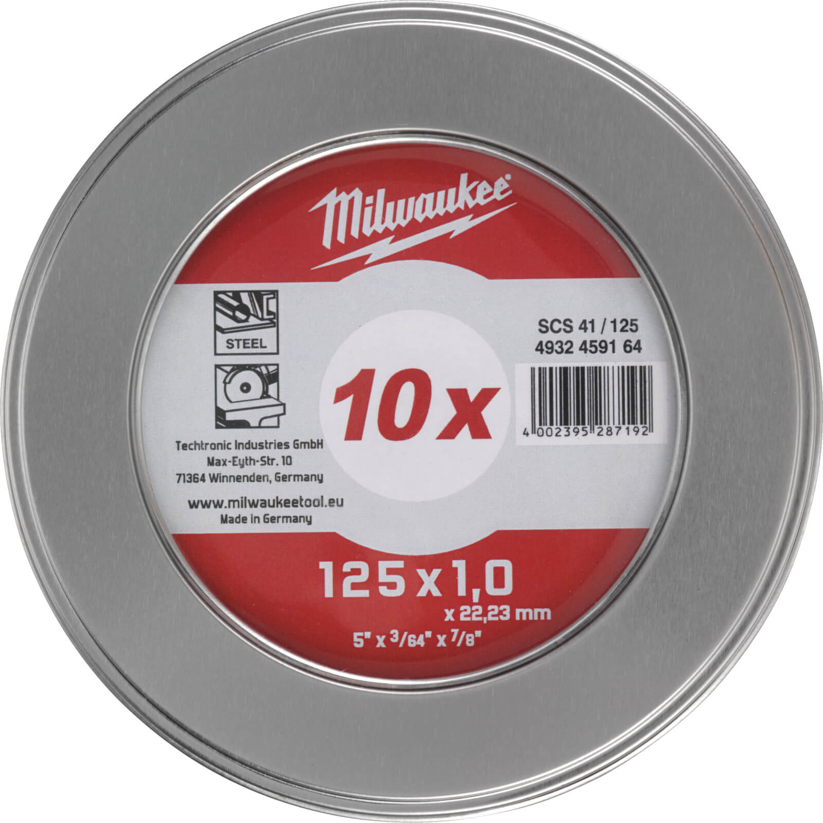 Photos - Cutting Disc Milwaukee W Pro+ SCS41 Thin 1mm Metal  125mm Pack of 10 493247 