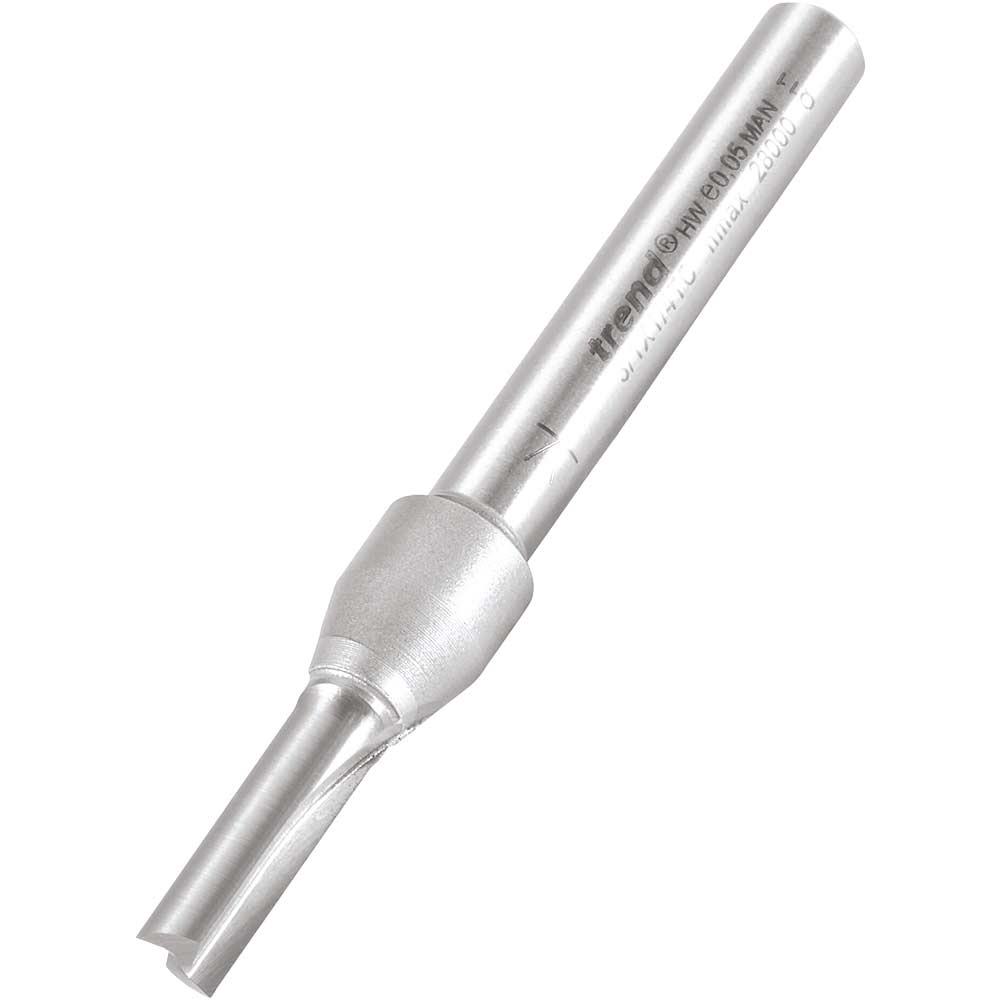 Trend Professional Two Flute Straight Router Cutter 5mm 16mm 1/4