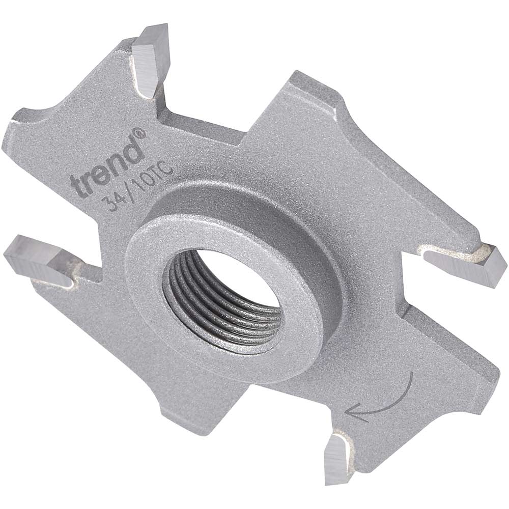 Image of Trend Threaded Slotter Blade for 33 Series M12 Arbors 50mm 3mm M12 Thread