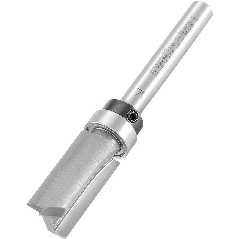 Trend Bearing Guided Template Profiler Router Cutter 12.7mm 25.4mm 1/4