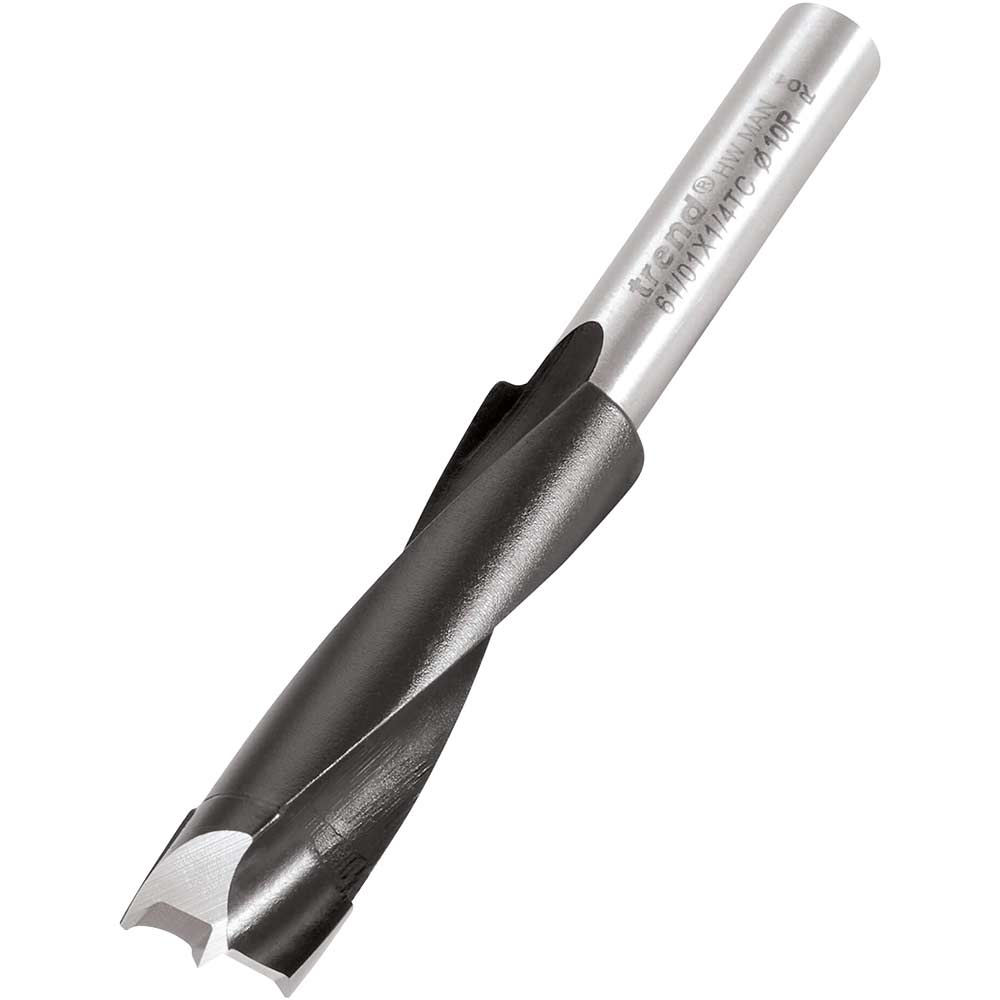 Image of Trend Router Dowel Drill 10mm 35mm 1/4"