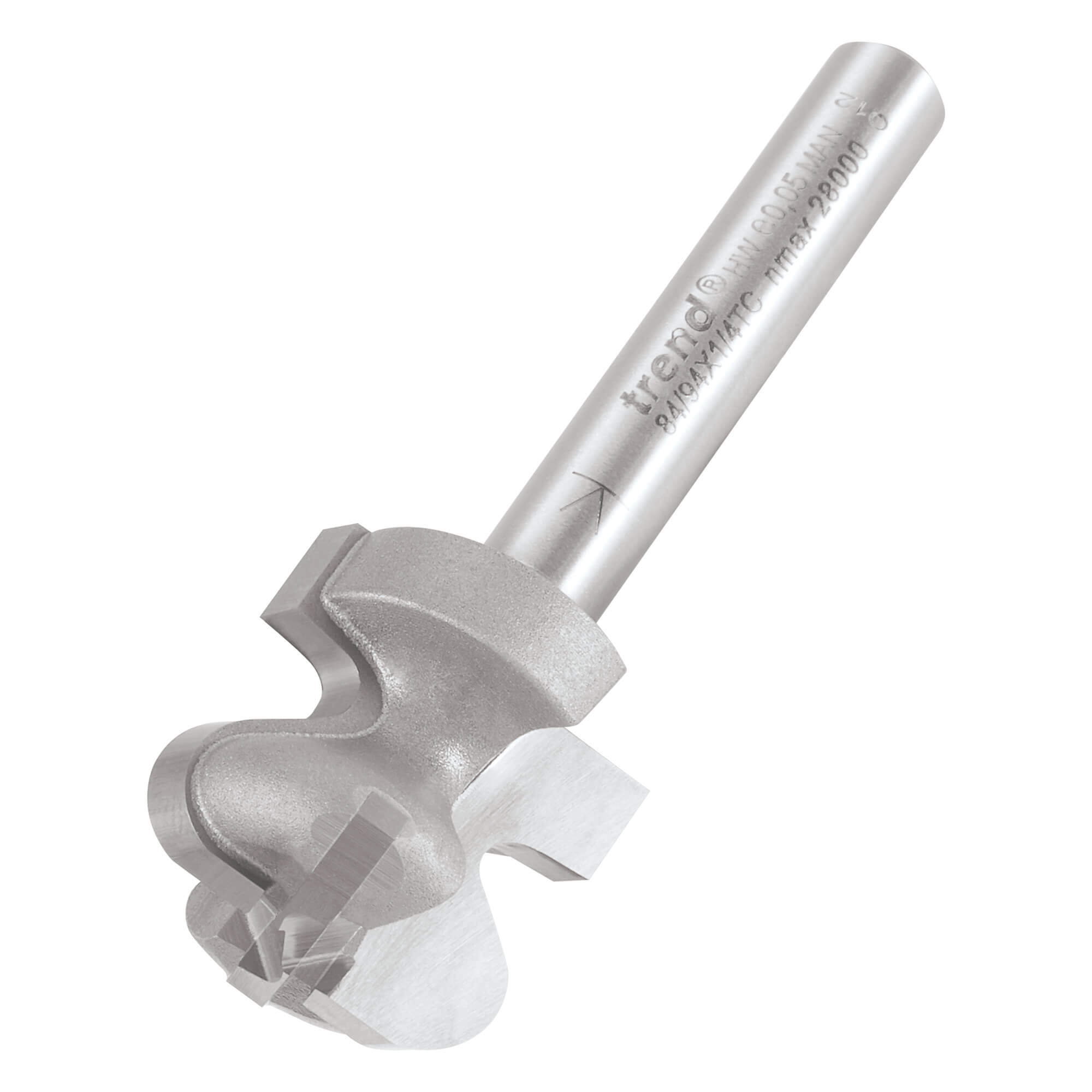 Image of Trend Drawer Pull Router Cutter 19mm 13mm 1/4"