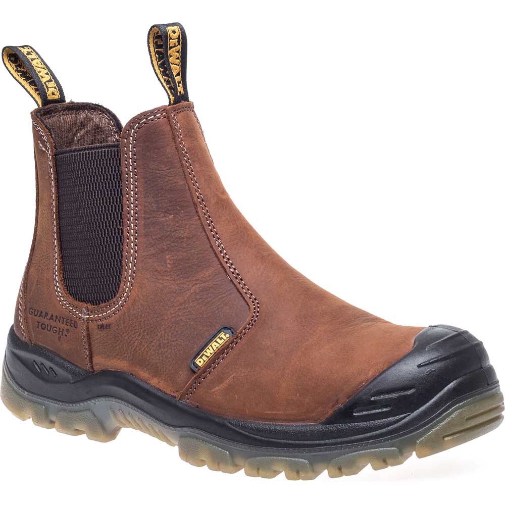 DeWalt Nitrogen Mens Dealer Safety Boots Brown Size 8
