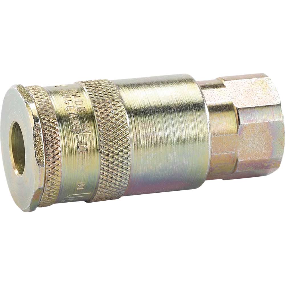 Draper Vertex Air Coupling Tapered Female Thread 1/4" BSP Pack of 1