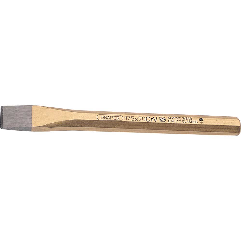 Image of Draper Expert Octagonal Flat Cold Chisel 175mm 20mm