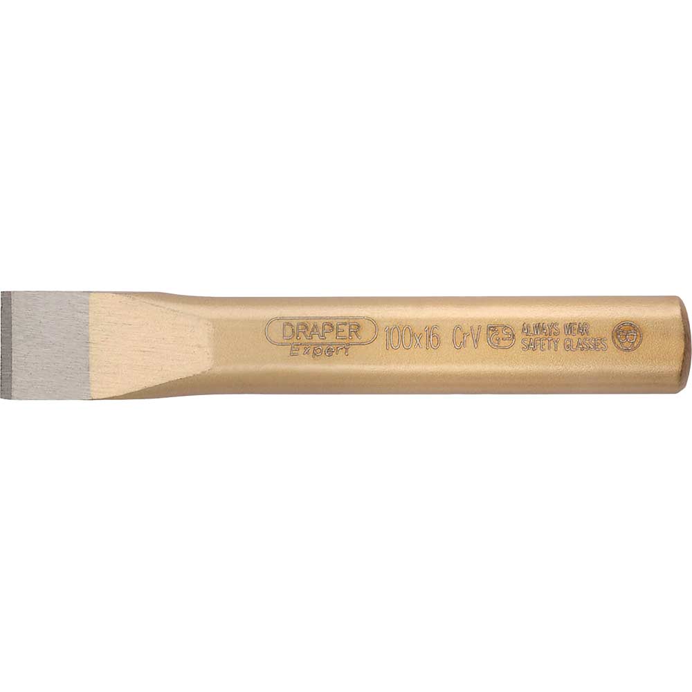 Image of Draper Expert Flat Cold Chisel 100mm 16mm