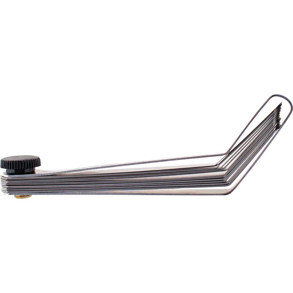 Draper 12 Blade Angled Feeler Gauge Set